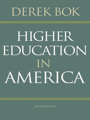 cover image of Higher Education in America